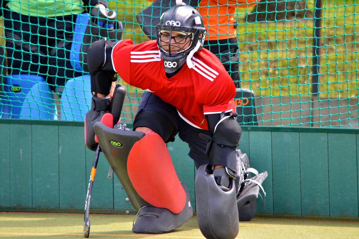 Futures Sports hockey camps integrate goalkeepers into all of their programmes